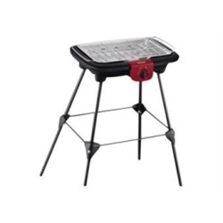 BARBECUE ELECTRIQUE SUR PIEDS TEFAL EASY GRILL BG904812 2200W NOIR ET BORDEAUX