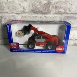 SIKU 3507 MANITOU MHT 10230 CHARIOT ELEVATEUR TELESCOPIQUE AVEC PALETTE 1:50